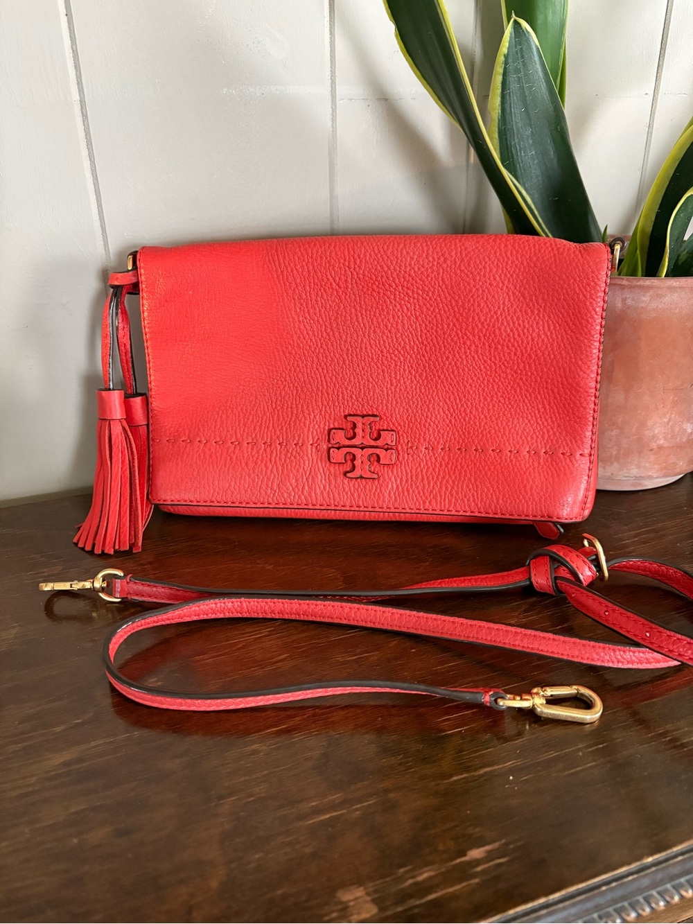 Tory Burch McGraw Fold-over Convertible Crossbody